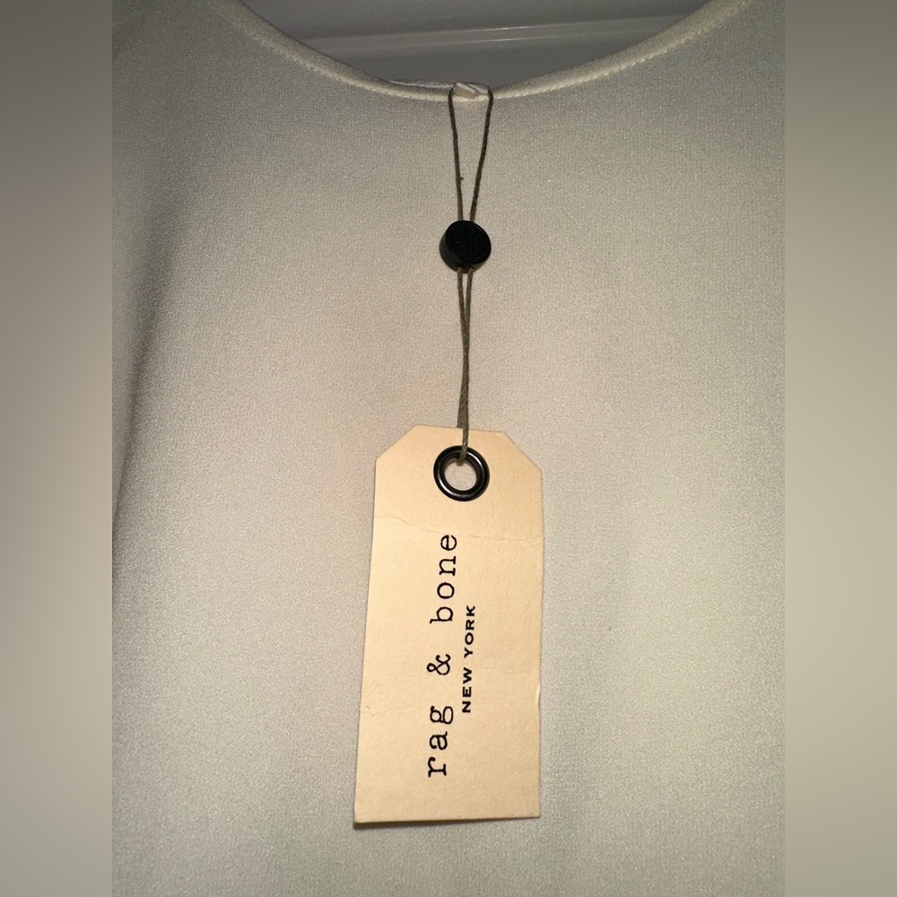 Rag & Bone Harper Split Back Top | Sheer Crossover Back | NWT Size Medium - Picture 4 of 5